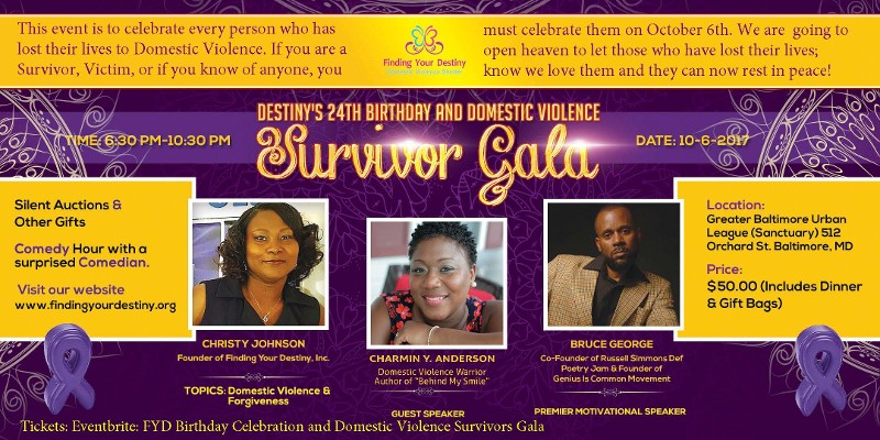 Survivor Gala Flyer