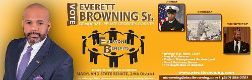 Vote Everett Browning Sr.